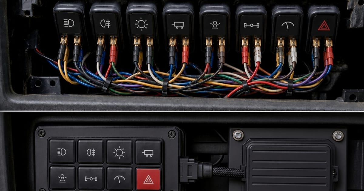 CAN Bus Switch Panel: How Multiplex Switching Works — Youlai