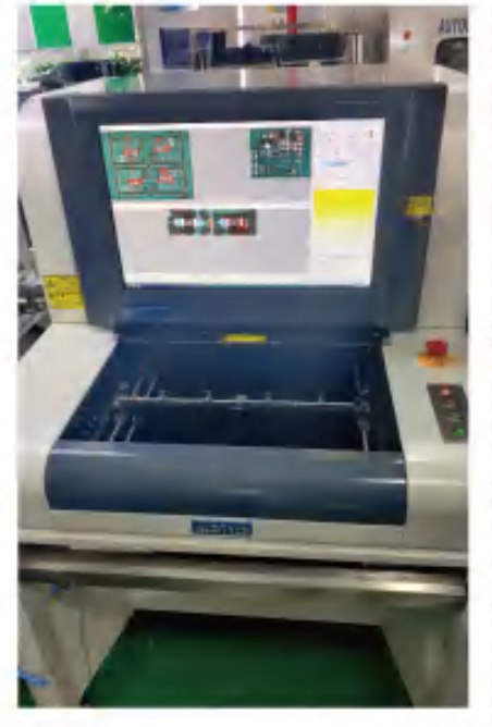AOI optical inspection station after reflow
