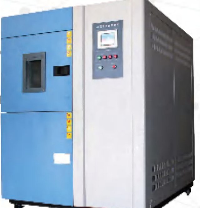 Two-zone thermal-shock test chamber