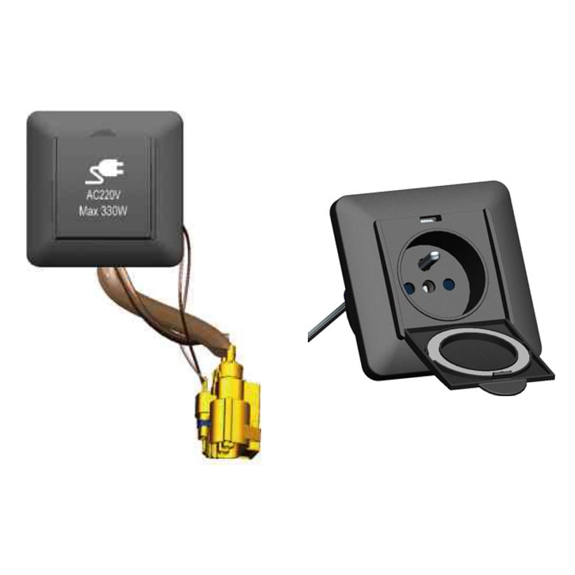 TDK-2308 / TDK-2515 In-Cab AC Power Outlets