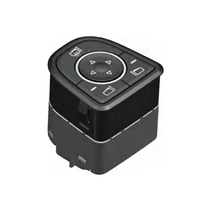 EDK-2319 powered side-mirror switch with four-way direction pad