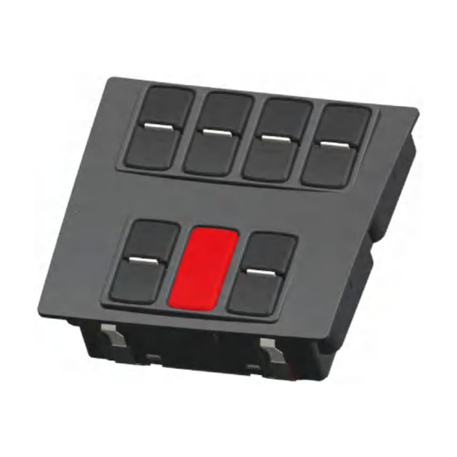 EDK-907 CAN-Bus Button Panel
