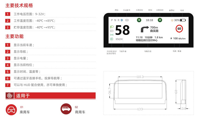 PBX-2202 main technical specs, function list and mechanical drawing reference