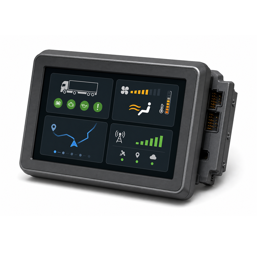 Commercial-vehicle smart display module — Displays & HUD product family